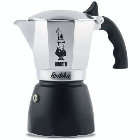 Bialetti New Brikka Moka Pot 4 Cup