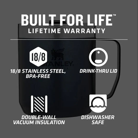 Stanley Camp Mug Black